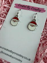 Load image into Gallery viewer, Santa Claus Charm Earrings
