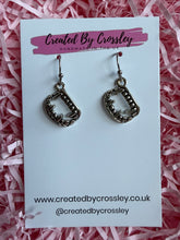 Load image into Gallery viewer, Vampire Teeth Charm Earrings
