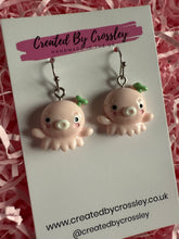 Load image into Gallery viewer, Octopus Charm Earrings
