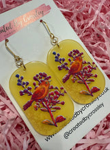 Load image into Gallery viewer, Large Bird Arch Charm Earrings
