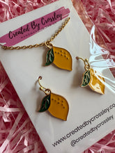 Load image into Gallery viewer, Lemon Jewellery Set
