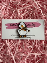 Load image into Gallery viewer, Violin Duck Pin Badge
