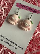 Load image into Gallery viewer, Octopus Charm Earrings
