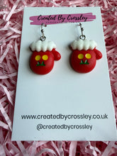 Load image into Gallery viewer, Chunky Mittens Charm Earrings
