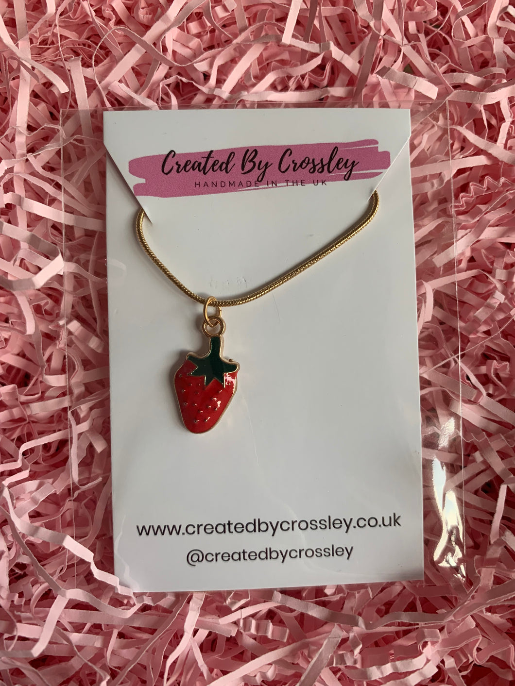 Strawberry Necklace