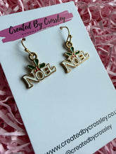 Load image into Gallery viewer, Noel Christmas Charm Earrings
