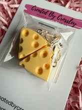 Load image into Gallery viewer, Cheese Clip On Earrings
