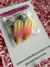 Load image into Gallery viewer, Colour Fade Lolly Clip On Earrings
