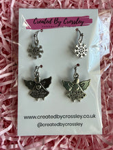 Load image into Gallery viewer, Snow Angel Earring Duo
