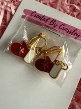Load image into Gallery viewer, Christmas Mittens Clip On Earrings
