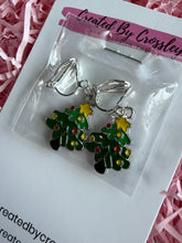 Load image into Gallery viewer, Christmas Tree Clip On Earrings
