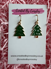 Load image into Gallery viewer, Tree Charm Earrings

