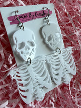 Load image into Gallery viewer, Large Skeleton Charm Earrings

