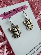 Load image into Gallery viewer, Detailed Angel Charm Earrings
