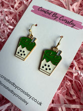 Load image into Gallery viewer, Bubble Tea Charm Earrings
