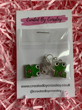 Load image into Gallery viewer, Frog Clip On Earrings
