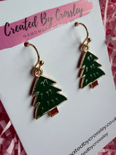 Load image into Gallery viewer, Tree Charm Earrings
