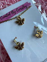 Load image into Gallery viewer, Mini Bee Jewellery Set
