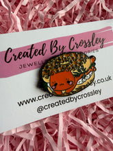 Load image into Gallery viewer, Bagel Cat Pin Badge

