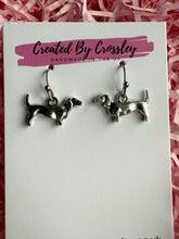 Load image into Gallery viewer, Dachshund Dog Charm Earrings
