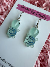 Load image into Gallery viewer, Turtle Charm Earrings
