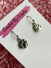 Load image into Gallery viewer, Dainty Paw Charm Earrings
