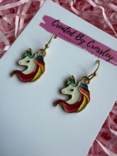 Load image into Gallery viewer, Unicorn Charm Earrings
