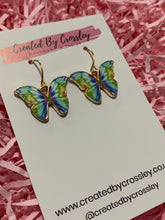 Load image into Gallery viewer, Butterfly Charm Earrings
