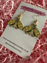 Load image into Gallery viewer, Moth Charm Earrings
