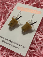 Load image into Gallery viewer, Bubble Tea Charm Earrings
