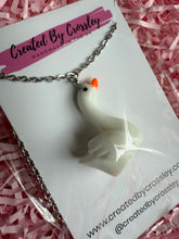 Load image into Gallery viewer, Swan Charm Necklace
