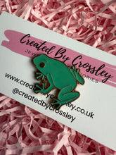 Load image into Gallery viewer, Frog Pin Badge
