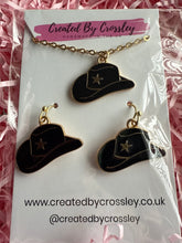 Load image into Gallery viewer, Cowboy Hat Jewellery Set
