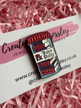 Load image into Gallery viewer, Book Prescription Pin Badge
