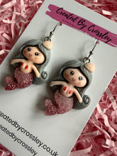 Load image into Gallery viewer, Mermaid Charm Earrings
