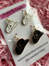 Load image into Gallery viewer, Cowboy Hat Earring Duo
