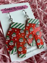 Load image into Gallery viewer, Santa Christmas Trousers Charm Earrings
