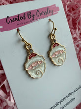 Load image into Gallery viewer, Santa Claus Charm Earrings
