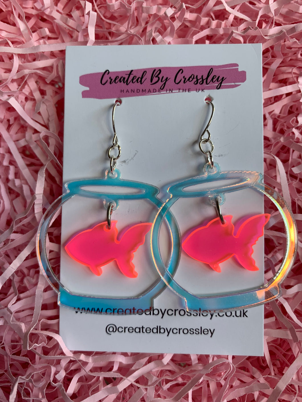 Fishbowl Charm Earrings