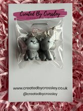 Load image into Gallery viewer, Chunky Cat Clip On Earrings

