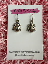 Load image into Gallery viewer, Ladybird Charm Earrings
