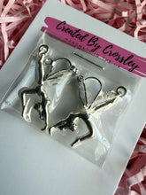 Load image into Gallery viewer, Gymnast Clip On Earrings
