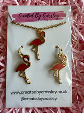 Load image into Gallery viewer, Flamingo Jewellery Set

