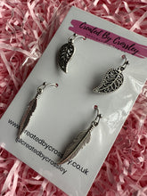 Load image into Gallery viewer, Feather Earring Duo
