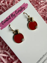 Load image into Gallery viewer, Table Tennis Charm Earrings

