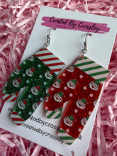 Load image into Gallery viewer, Santa Christmas Trousers Charm Earrings
