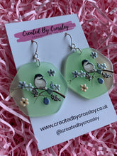 Load image into Gallery viewer, Large Bird Charm Earrings
