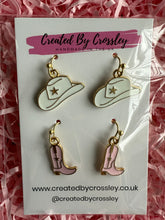 Load image into Gallery viewer, Cowboy Earring Duo
