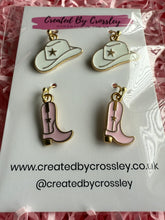 Load image into Gallery viewer, Cowboy Earring Duo
