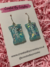 Load image into Gallery viewer, Blue Sweets Charm Earrings
